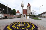 Niederösterreich 3D - Aspang-Markt - Dreifaltigkeitssäule